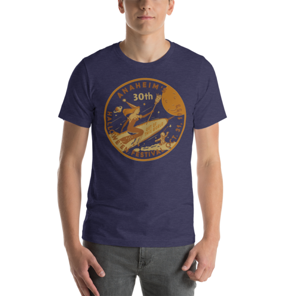Rocket Witch Unisex T-Shirt, Multiple colors available, dark colors - Image 2