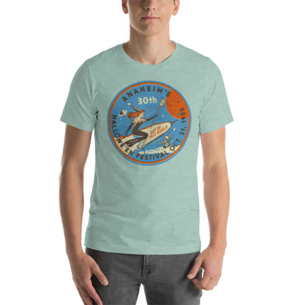 Rocket Witch Unisex T-Shirt, Multiple colors available, light colors