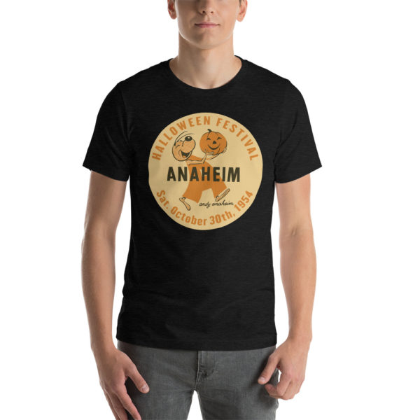 Halloween Andy Anaheim, Unisex T-Shirt – Multiple colors available, dark colors - Image 3