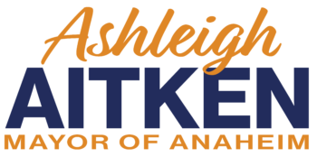 Ashleigh Aitken Mayor of Anaheim