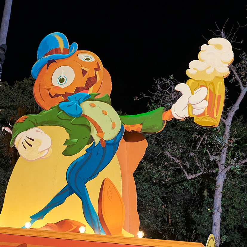 Pumpkin Man Float